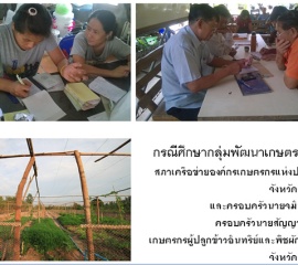 รายงานการศึกษา แนวทางและรูปธรรมแก้ไขปัญหาหนี้สินเกษตรกร กรณีศึกษากลุ่มพัฒนาเกษตรกร หมู่ 7 สภาเครือข่ายองค์กรเกษตรกรแห่งประเทศไทย จังหวัดฉะเชิงเทรา